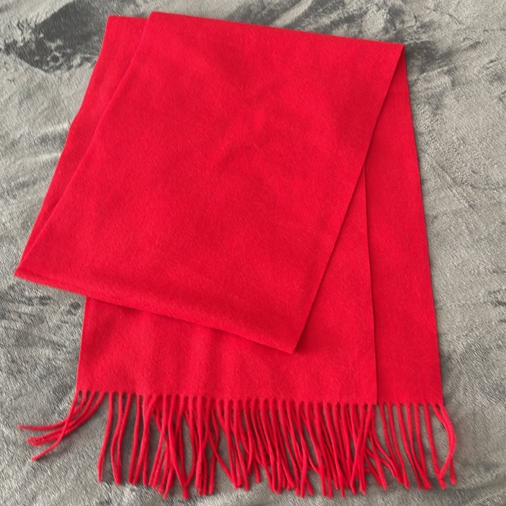 Red Scarf - Picture 2 of 3